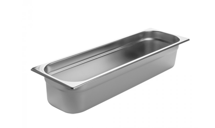 Bac Gastronorm inox 18/8 GN 2/4 100mmh